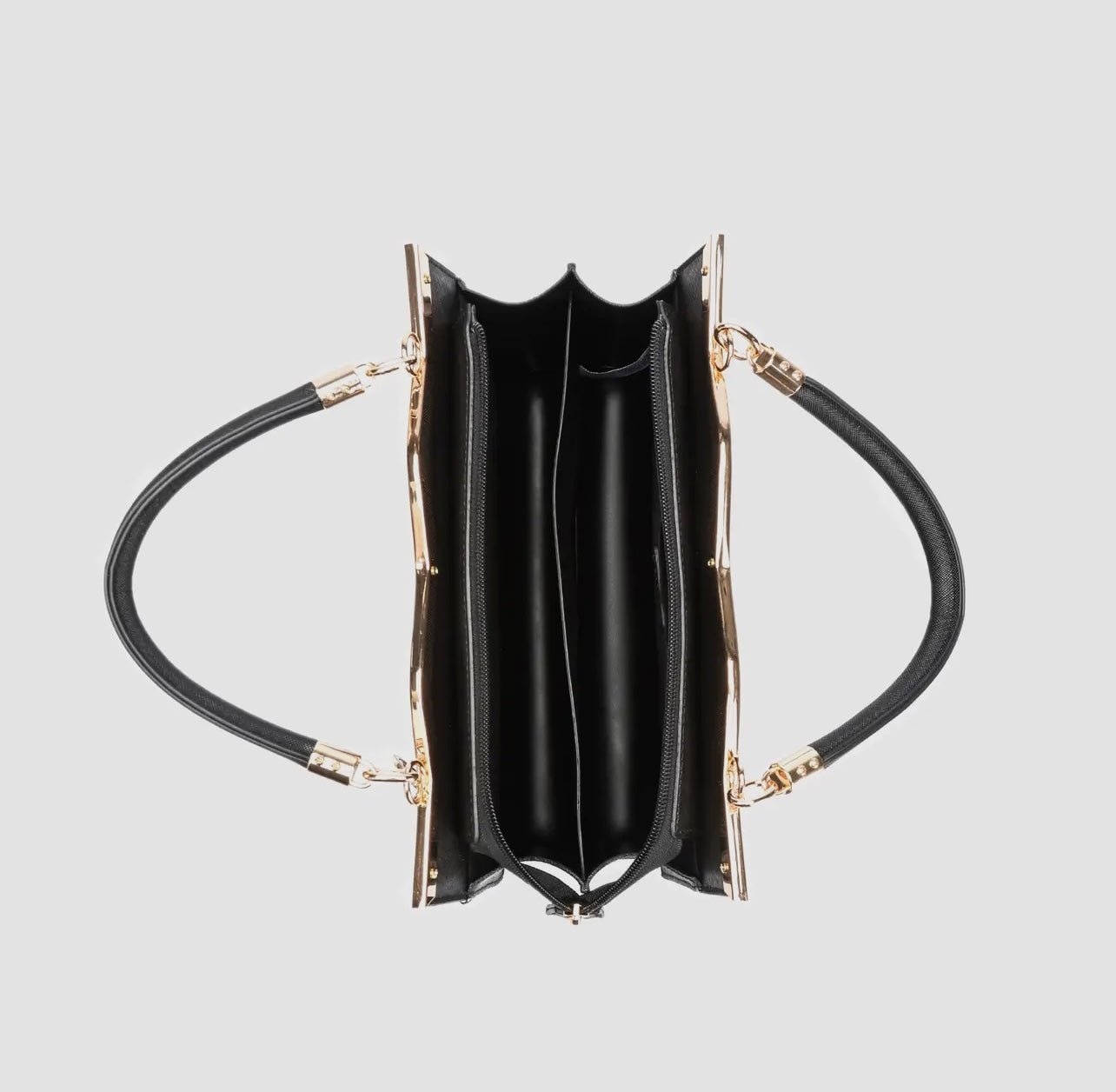 Kelly Black Mini Tote Bag