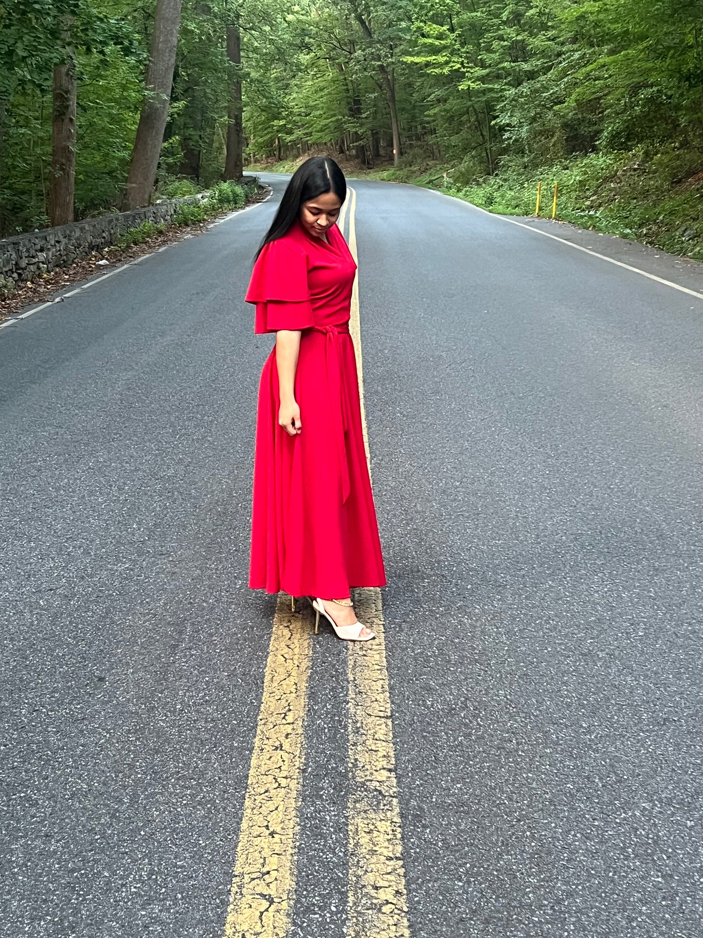 Rubi Maxi Dress Red