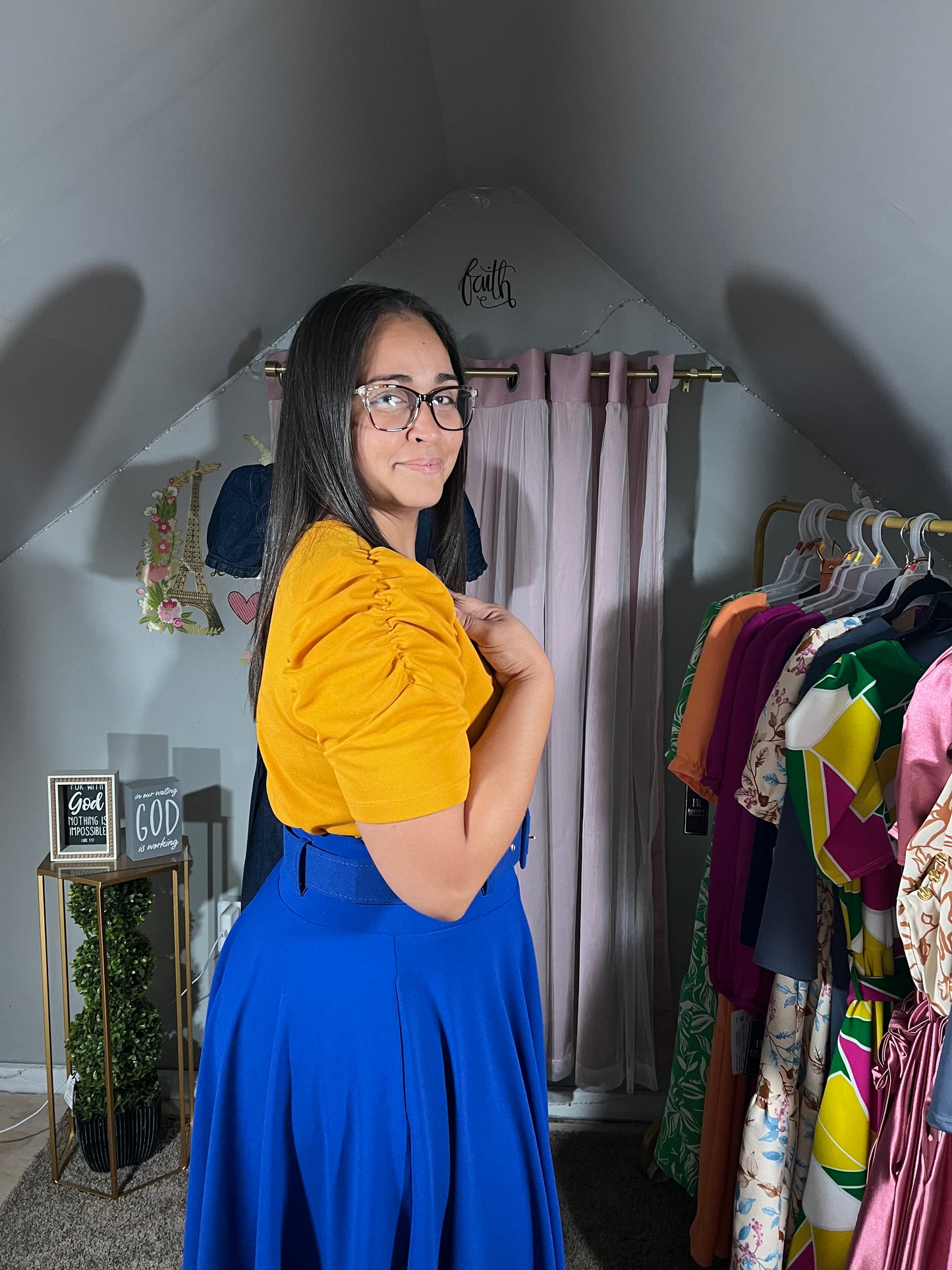Blusa Manga Princesa