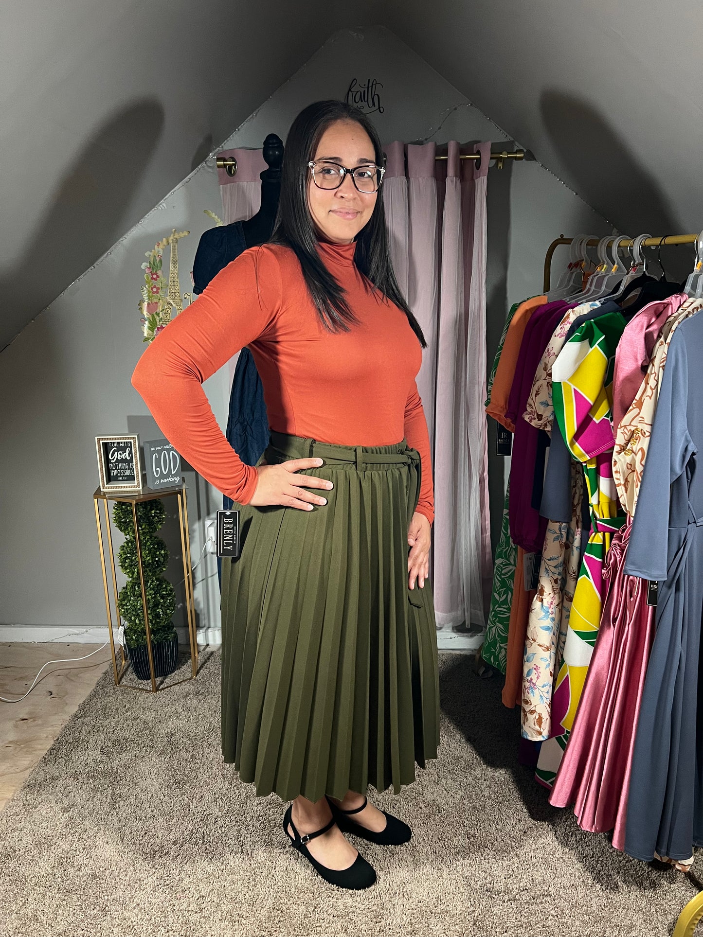 Karylene Midi Skirt