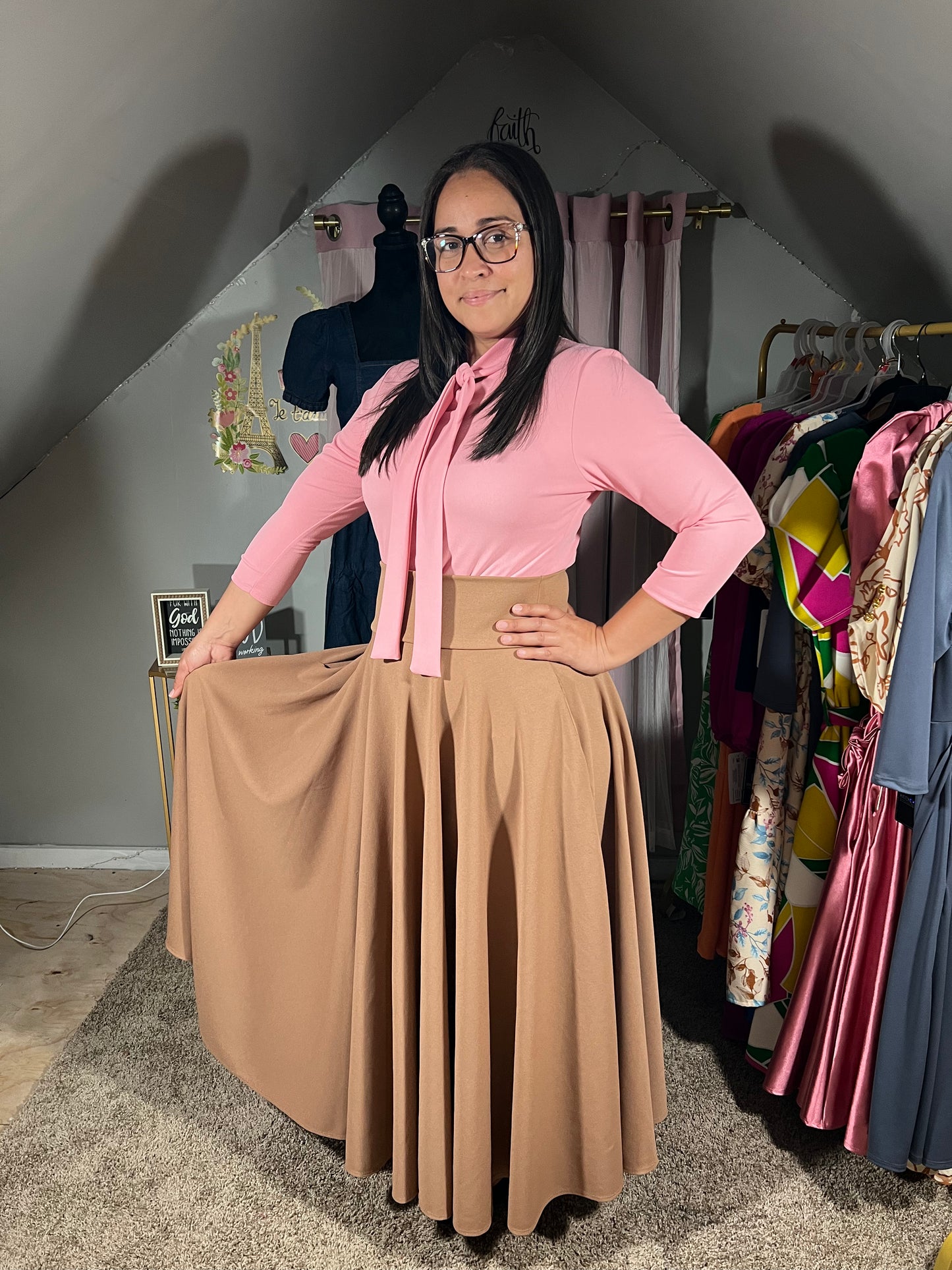 Angie Long Skirt