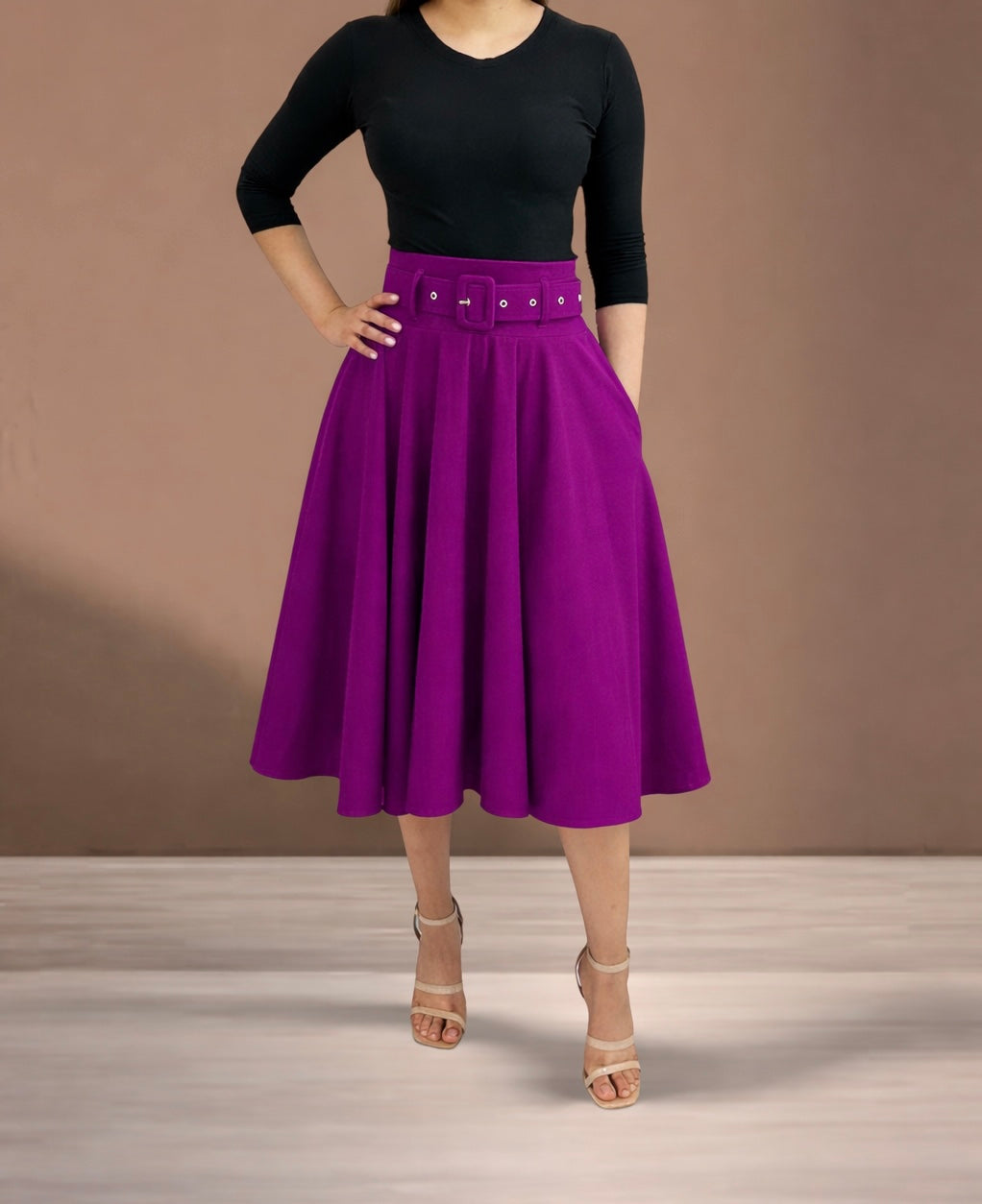 Sophia midi skirt