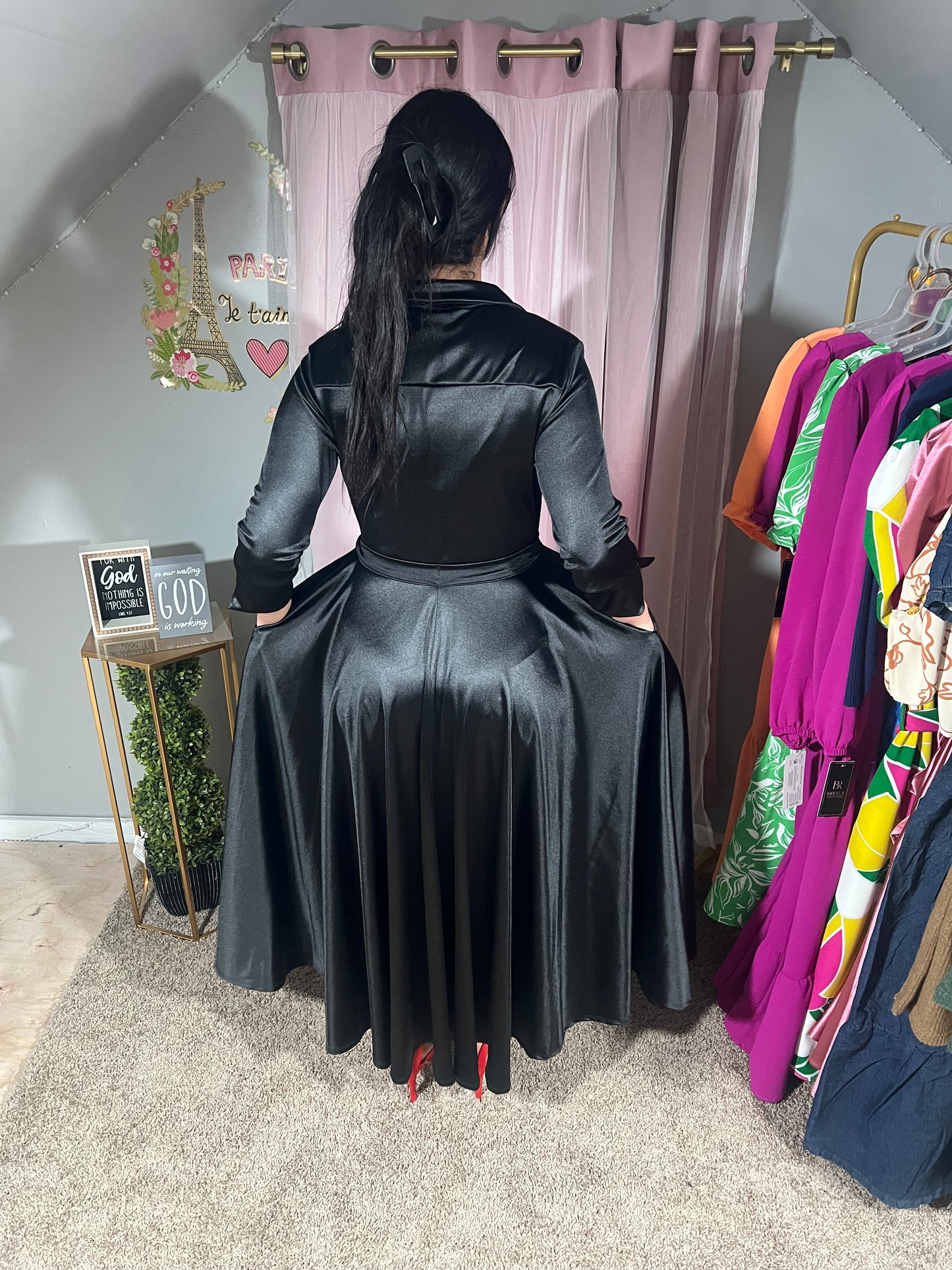 Victoria Black Dress