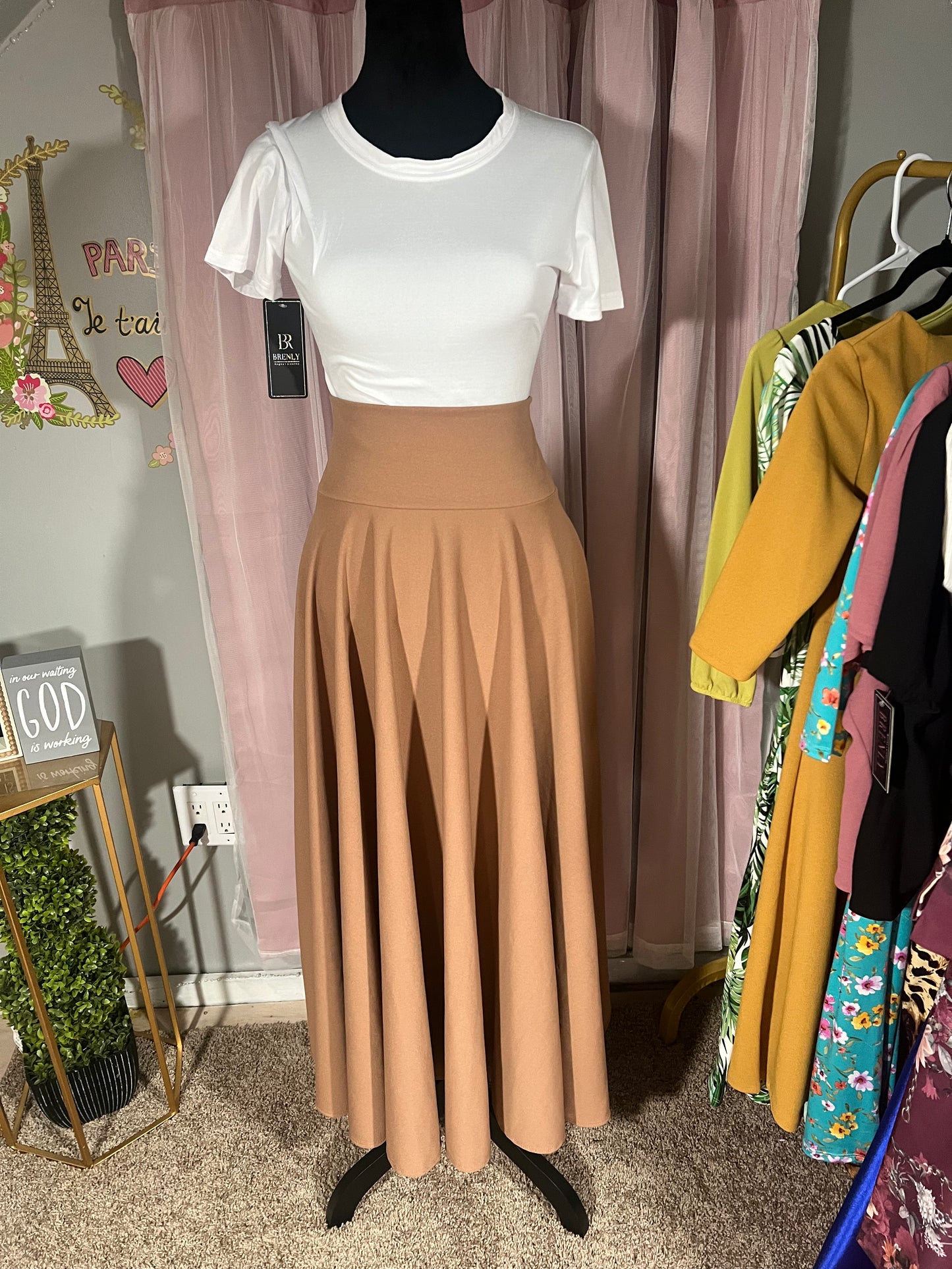 Angie Long Skirt