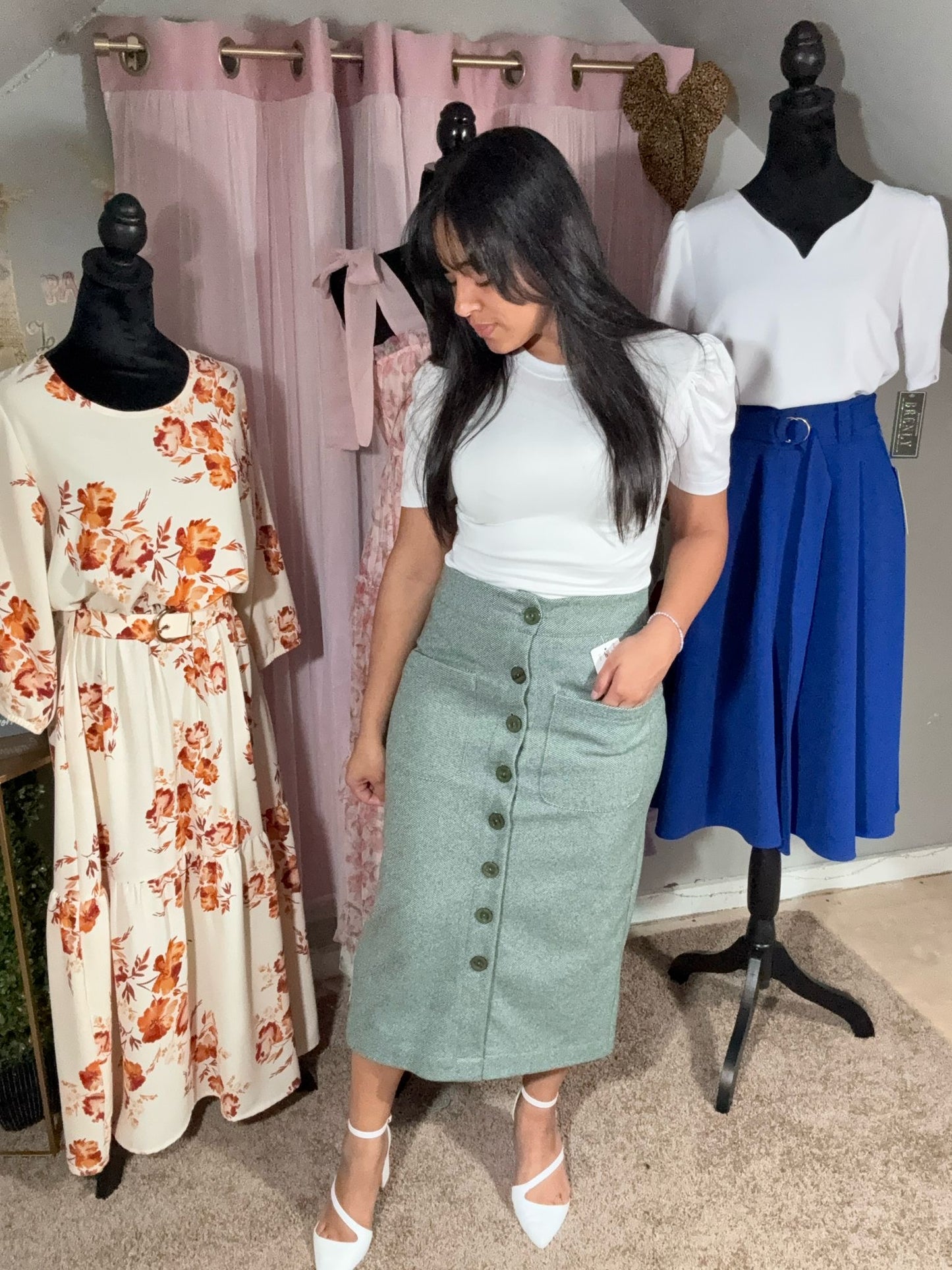 Midi skirt