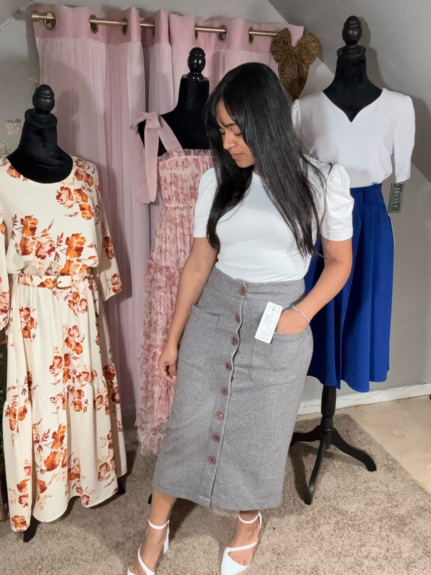 Midi skirt