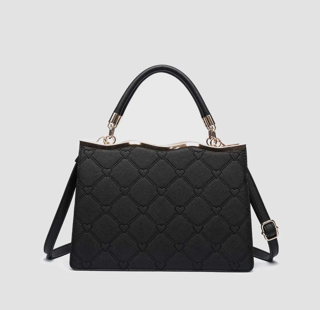 Kelly Black Mini Tote Bag