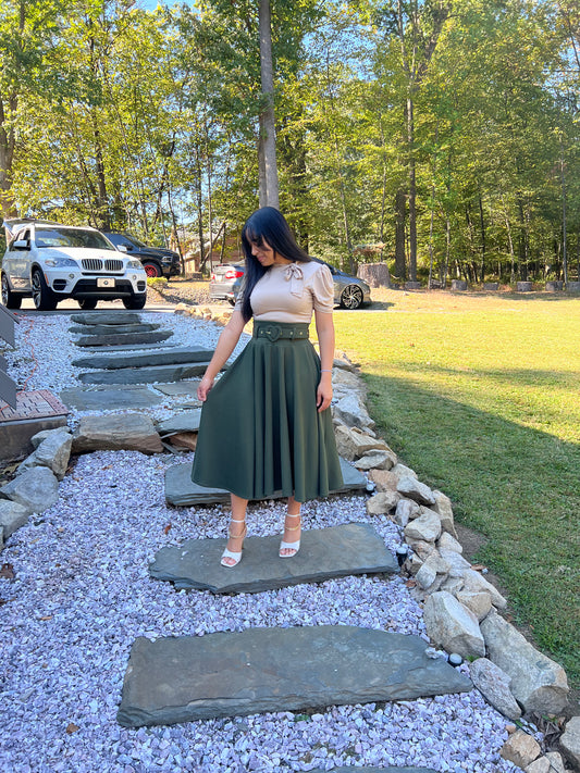 Sophia midi skirt