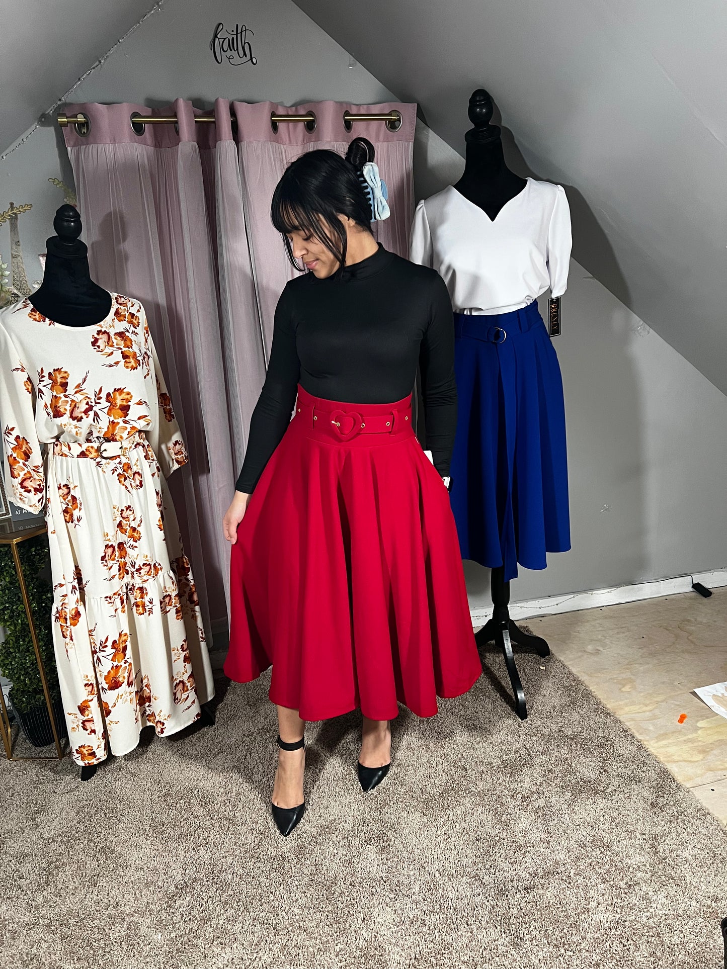 Sophia Midi Skirt