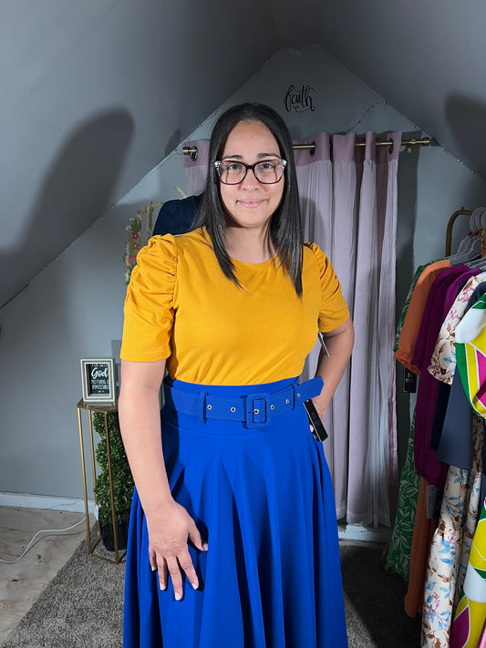 Blusa Manga Princesa