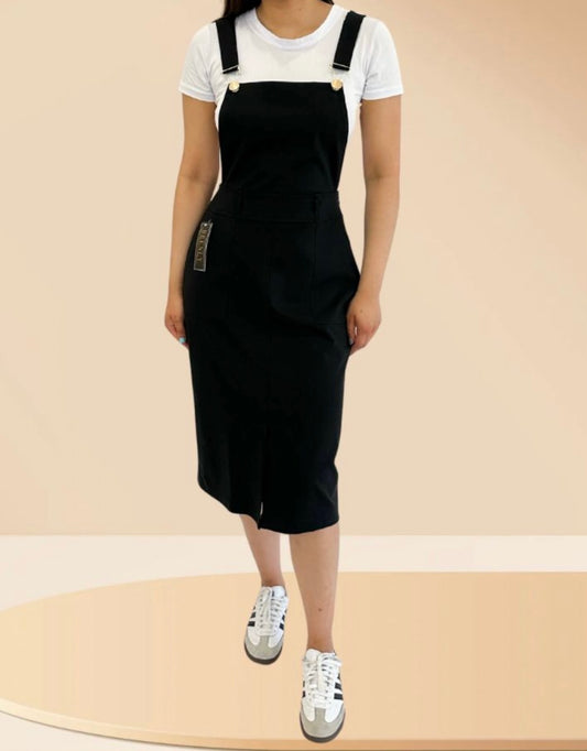 Daisy Overal Solid in black