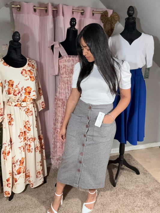 Midi skirt